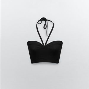 ZARA Sweetheart Neck Top